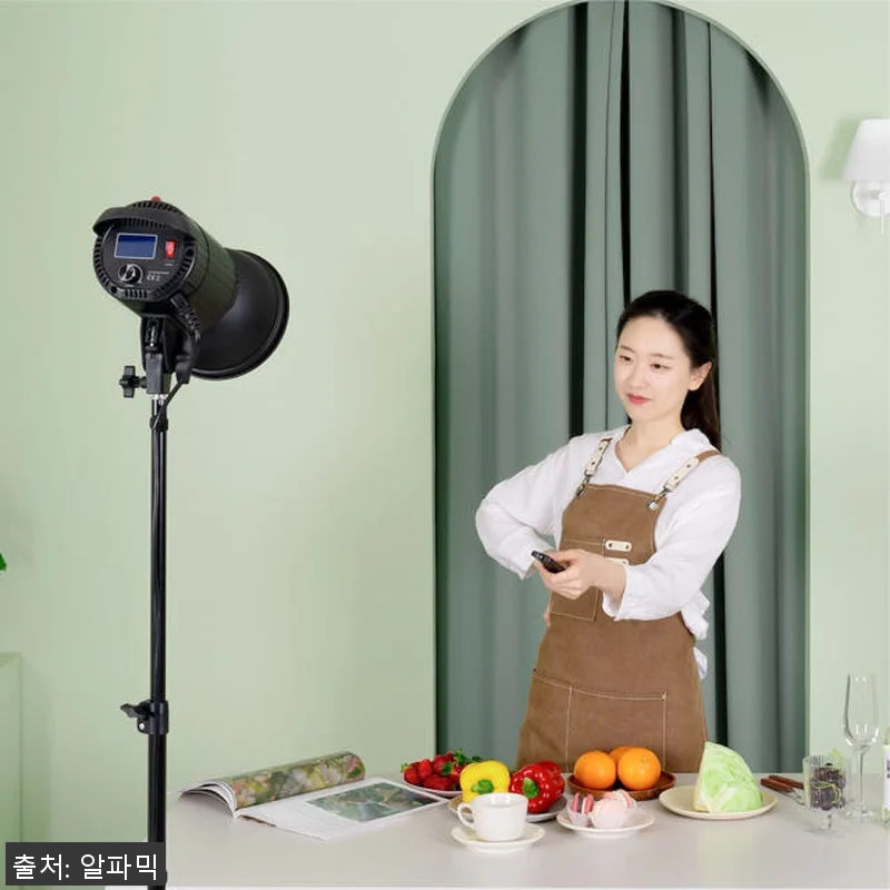 알파믹 음식 제품 사진촬영 지속광조명 관련 이미지 8