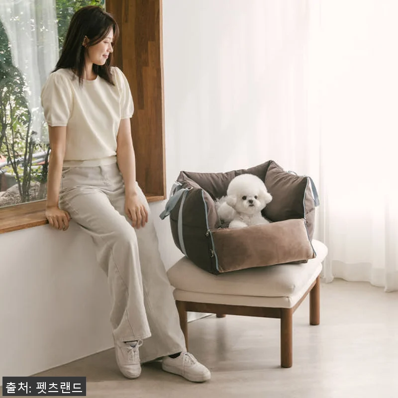 강아지 카시트 이동 가방 중형견 방수 관련 이미지 8