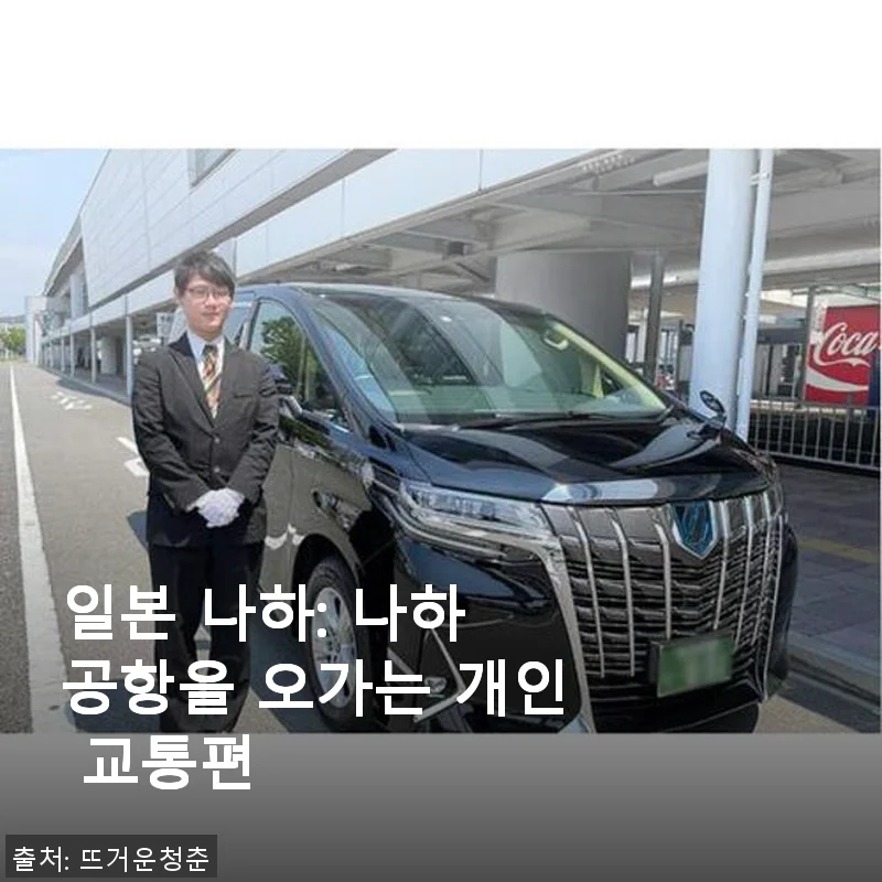 일본 나하 공항 개인 교통편 이용 후기: 편리함과 가성비를 직접 경험하다