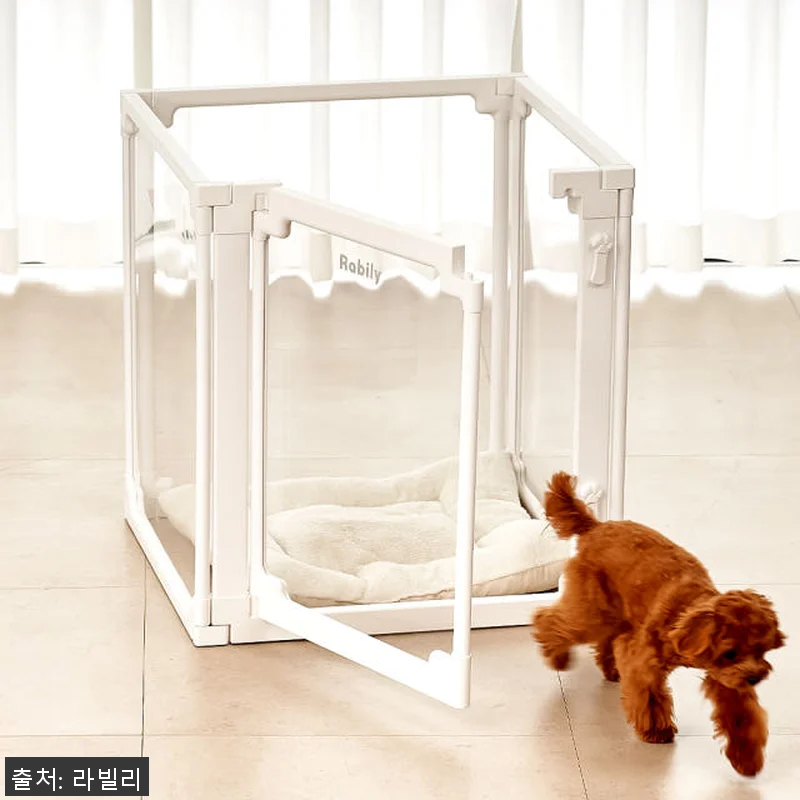 라빌리 확장형 투명 펫룸 강아지울타리 관련 이미지 3