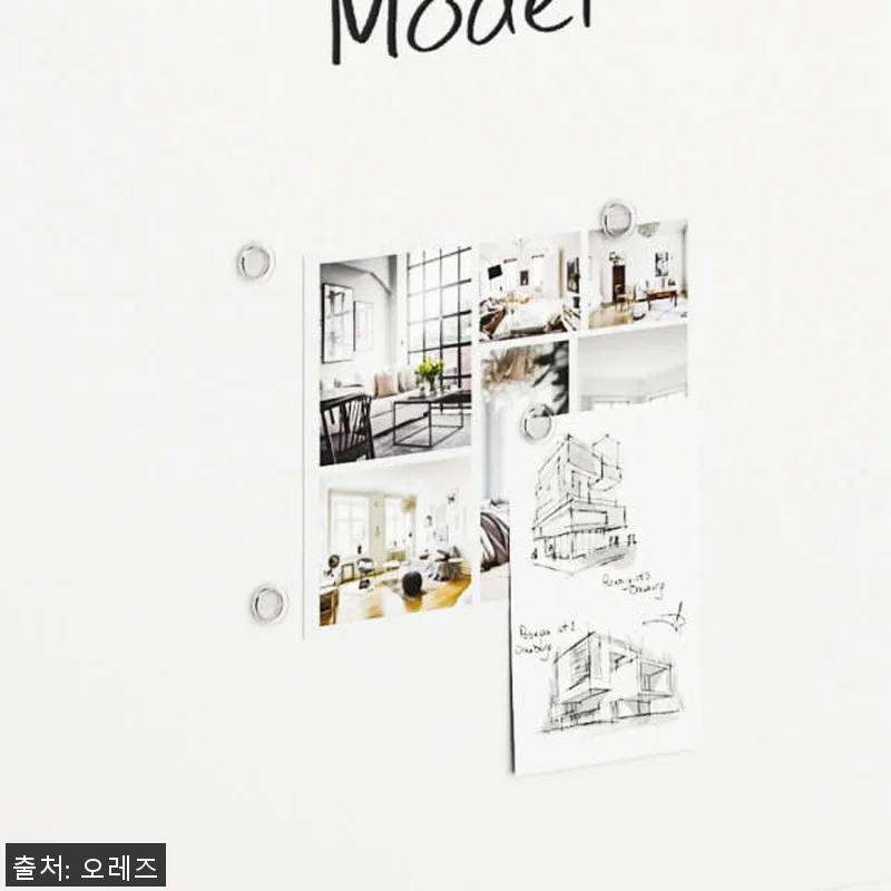 오레즈 화이트보드&타공판 조합 양면 관련 이미지 5