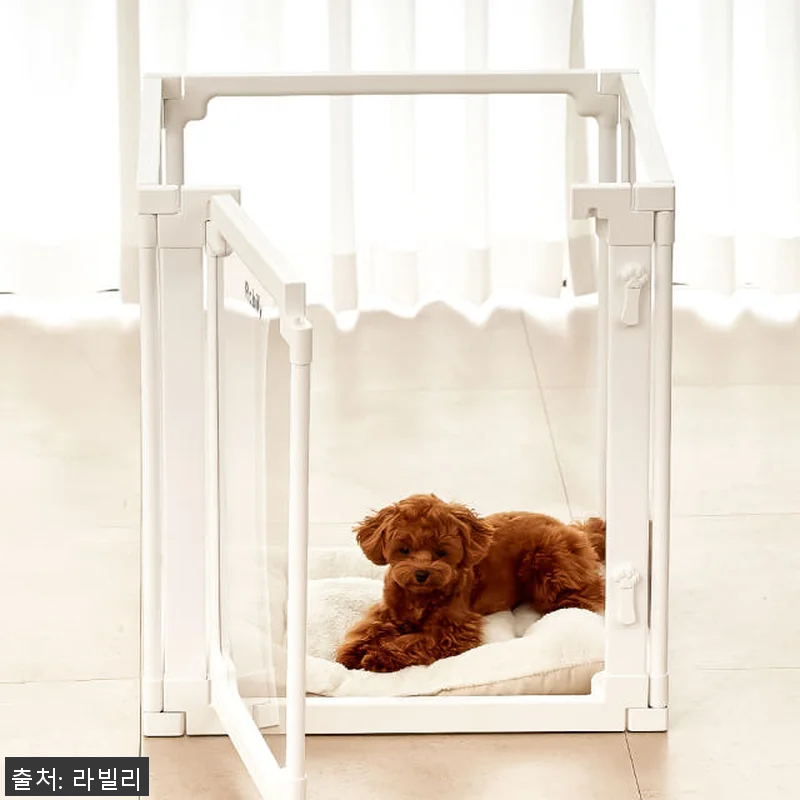 라빌리 확장형 투명 펫룸 강아지울타리 관련 이미지 5