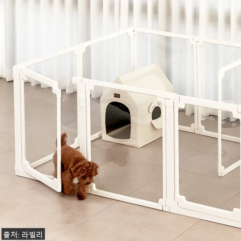 라빌리 확장형 투명 펫룸 강아지울타리 관련 이미지 6