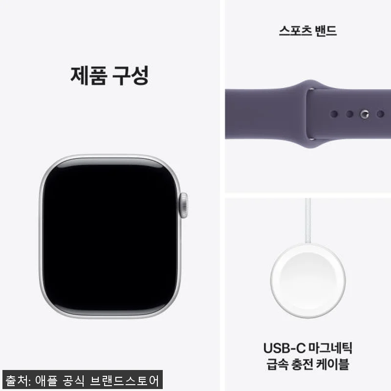 애플워치 11 셀룰러 실버 알루미늄 관련 이미지 7