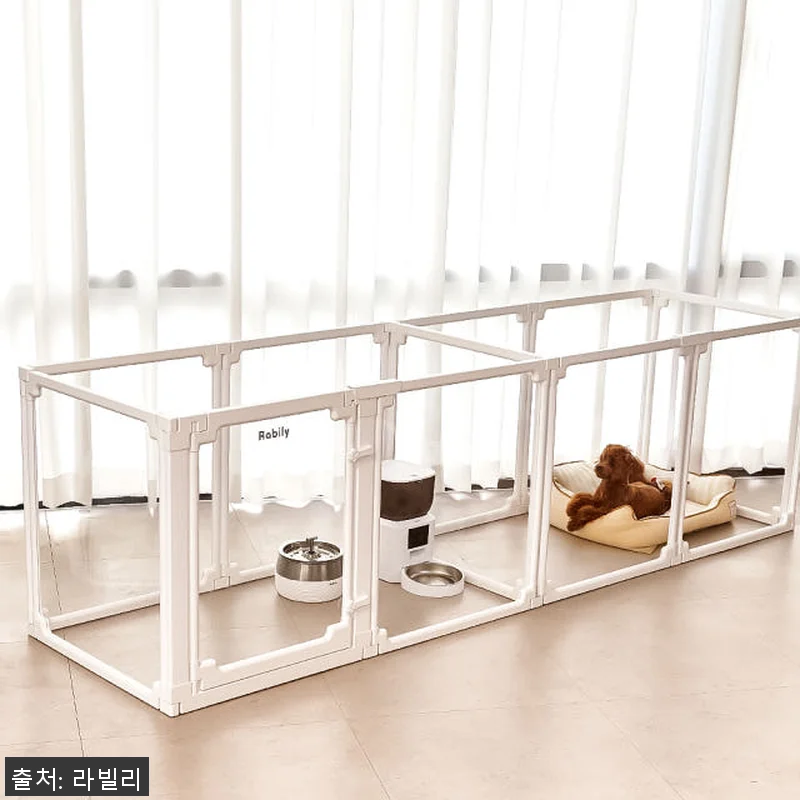 라빌리 확장형 투명 펫룸 강아지울타리 관련 이미지 7