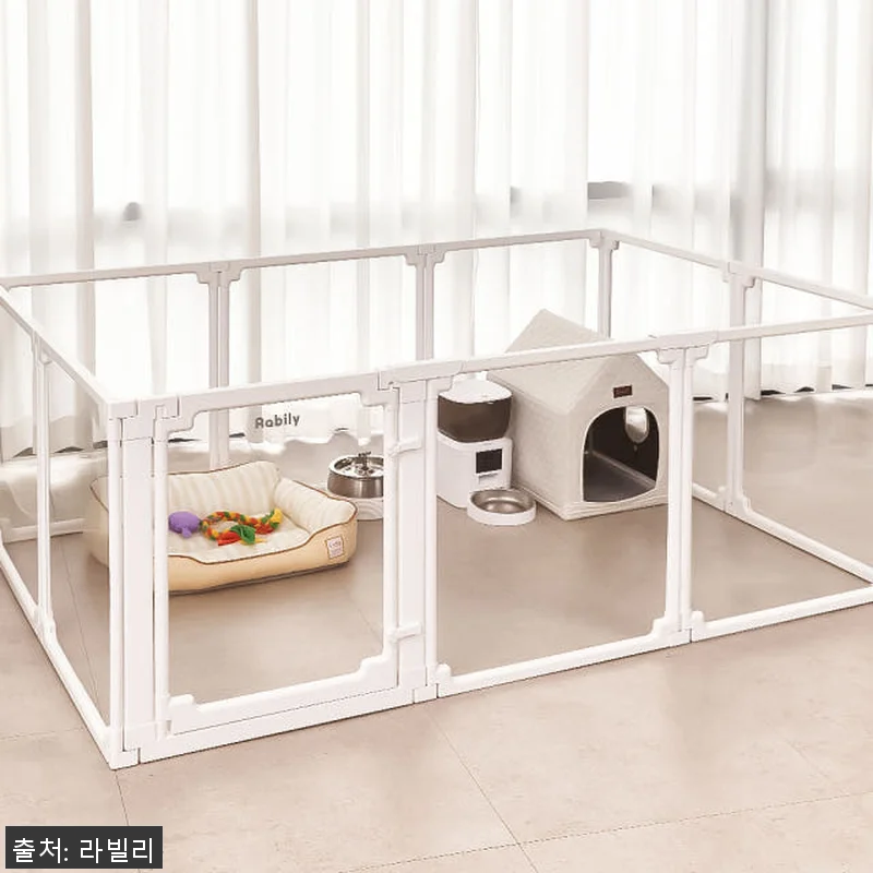 라빌리 확장형 투명 펫룸 강아지울타리 관련 이미지 8
