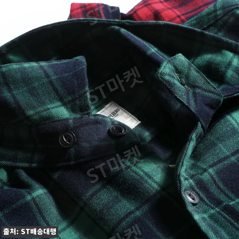 오버사이즈 젠더리스 루즈핏 긴팔 체크 셔츠, 60% 할인 중이라 가을 코디템으로 눈여겨볼 만해요 8 오버사이즈 젠더리스 루즈핏 긴팔 체크 관련 이미지 1