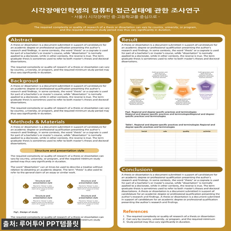 644 A0 학회 포스터 PPT 템플 관련 이미지 1