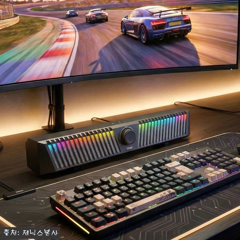 제닉스 TITAN SB3 게이밍스피커 사운드바, 1만원대 할인 가격이 눈에 띄는 PC스피커 체크 후기 14 제닉스 TITAN SB3 게이밍스피커 관련 이미지 2
