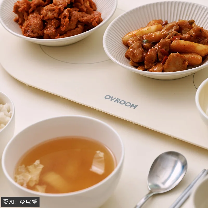 오브룸 테이블 온 푸드워머 OV-FA21, 식탁 위 따뜻함을 오래 지키는 접이식 보온 매트 후기 14 오브룸 테이블 온 푸드워머 OV-FA 관련 이미지 4