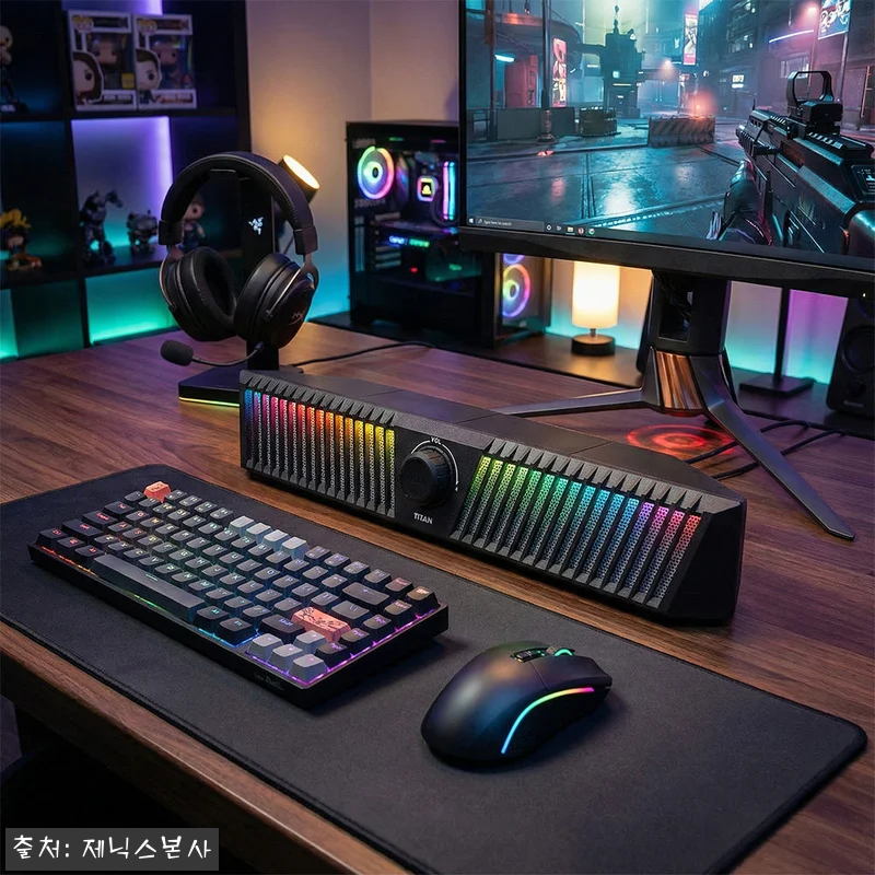 제닉스 TITAN SB3 게이밍스피커 사운드바, 1만원대 할인 가격이 눈에 띄는 PC스피커 체크 후기 16 제닉스 TITAN SB3 게이밍스피커 관련 이미지 4