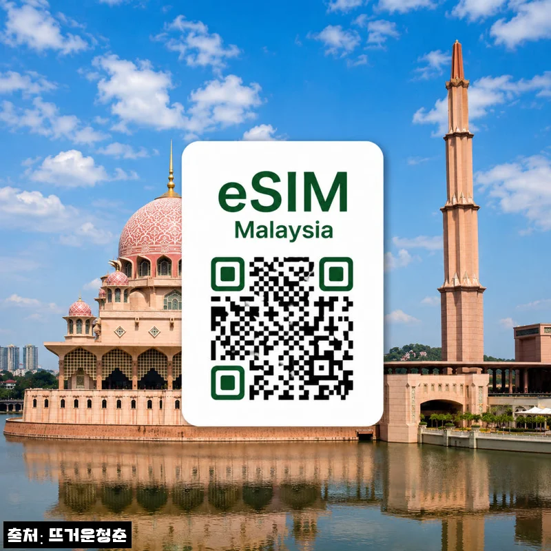 말레이시아 이심 eSIM 이심통, Maxis 5G로 준비하는 쿠알라룸푸르 여행 필수템