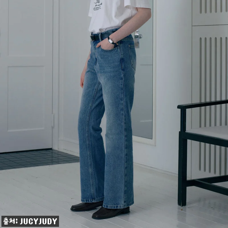 쥬시쥬디 세미부츠컷데님팬츠 JZDP0 관련 이미지 1