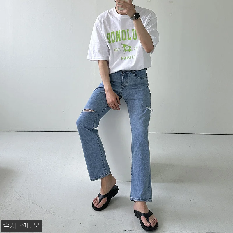 남자와이드청바지 통큰바지 디스트로이드진 무파진 남자와이드팬츠, 3만원대 연청 와이드 데님 구매 전 체크 후기 6 남자와이드청바지 통큰바지 디스트로이드 관련 이미지 1