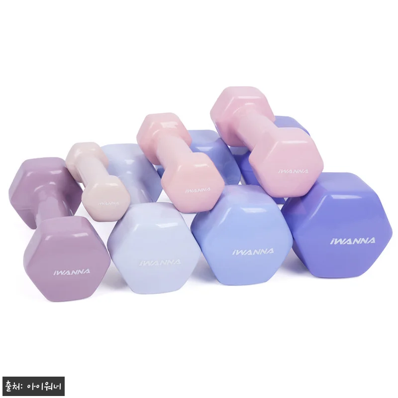 아이워너 PVC 뷰티 육각 덤벨 3k 관련 이미지 2