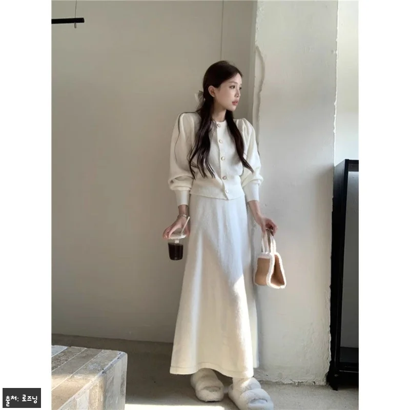 가디건 롱스커트 투피스세트, 가을 데이트룩으로 눈여겨본 32,800원 코디세트 체크후기 8 가디건 롱스커트 투피스세트, 가을 데 관련 이미지 2