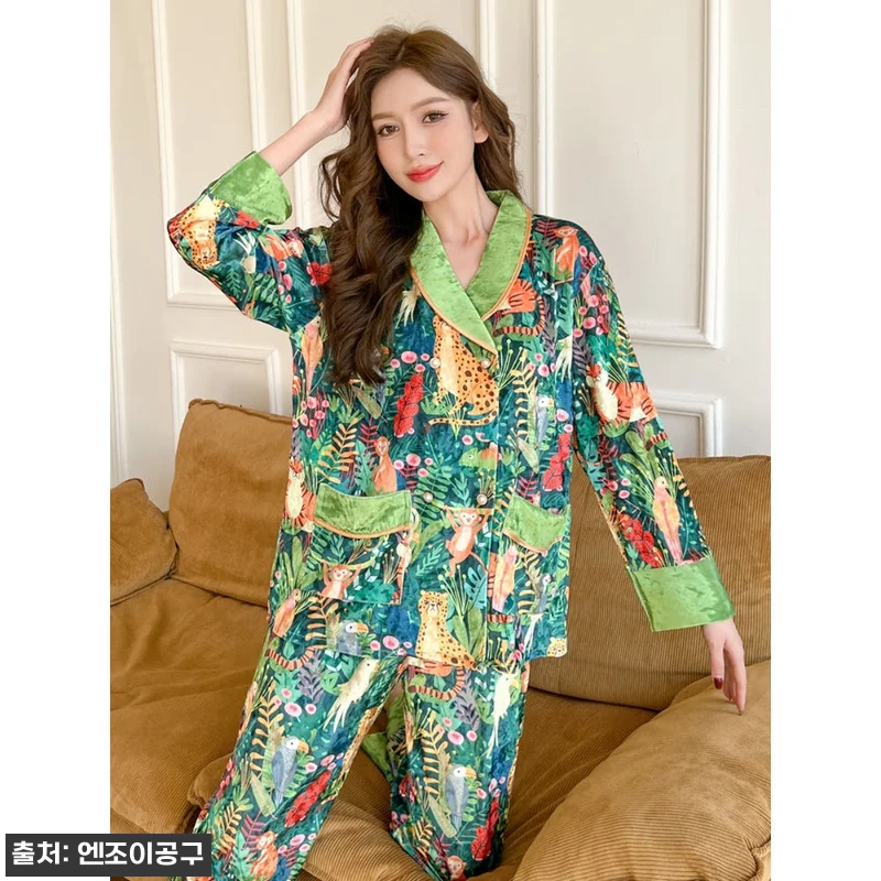 김효진 잠옷 무인도의디바 윤란주 패션 벨벳 파자마 홈웨어 세트 03, 30% 할인 중이라 눈여겨본 구매 정보 10 김효진 잠옷 무인도의디바 윤란주 패션 관련 이미지 2