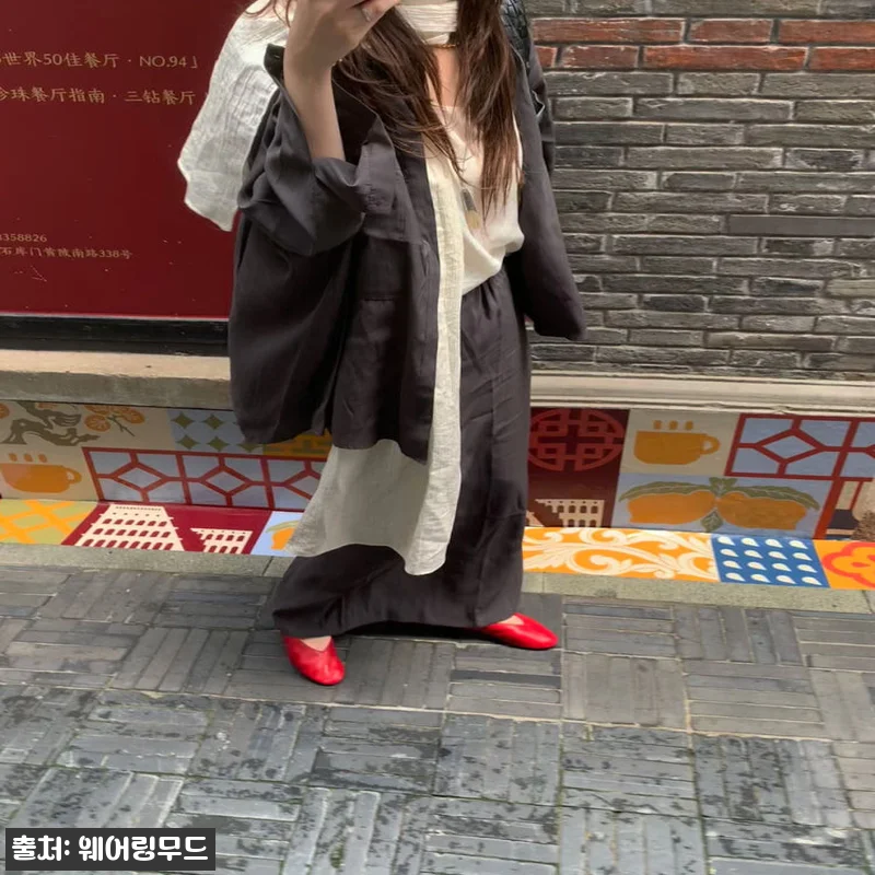 당일발송 어토프 라보 스커트 밴딩 롱 관련 이미지 2