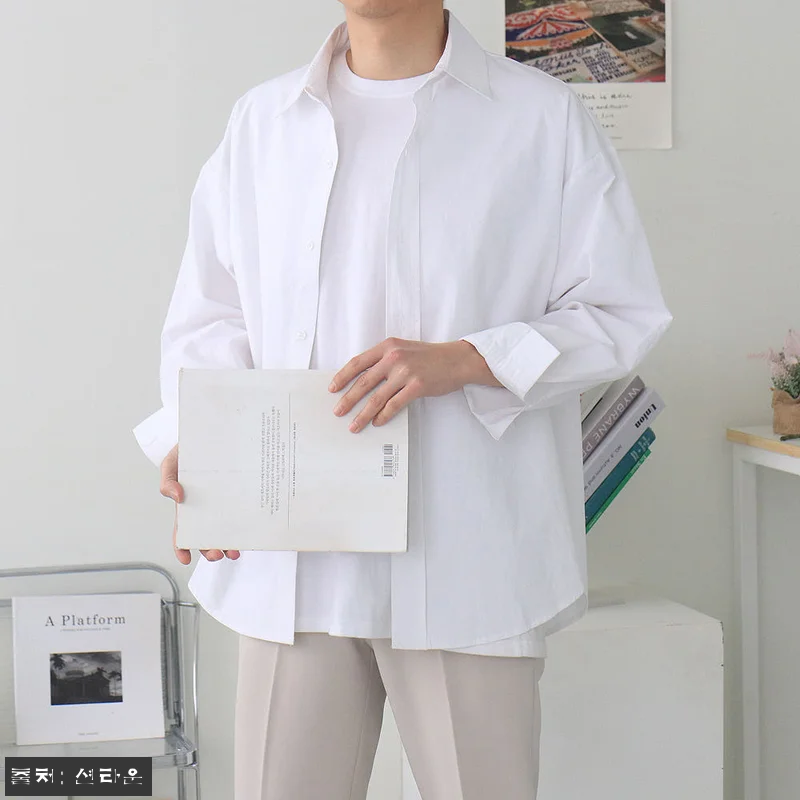 남자셔츠 벌룬핏 와이드카라 남성남방, 데일리 오버핏 셔츠로 눈여겨볼 이유 9 남자셔츠 벌룬핏 와이드카라 남성남방, 관련 이미지 2