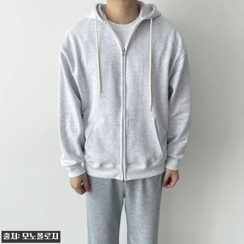 회색후드집업 남자오버핏후드집업, 3만원대 무료배송으로 만나는 데일리 코디템 13 회색후드집업 남자오버핏후드집업, 3만 관련 이미지 2