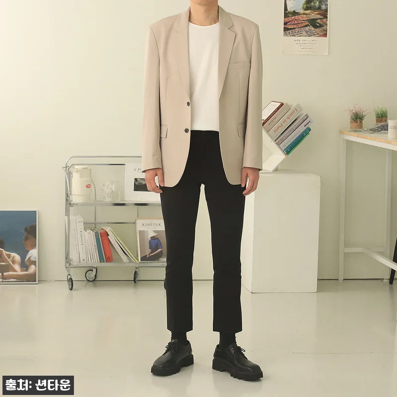 남자셋업수트 링클프리 빅사이즈 남성수 관련 이미지 2