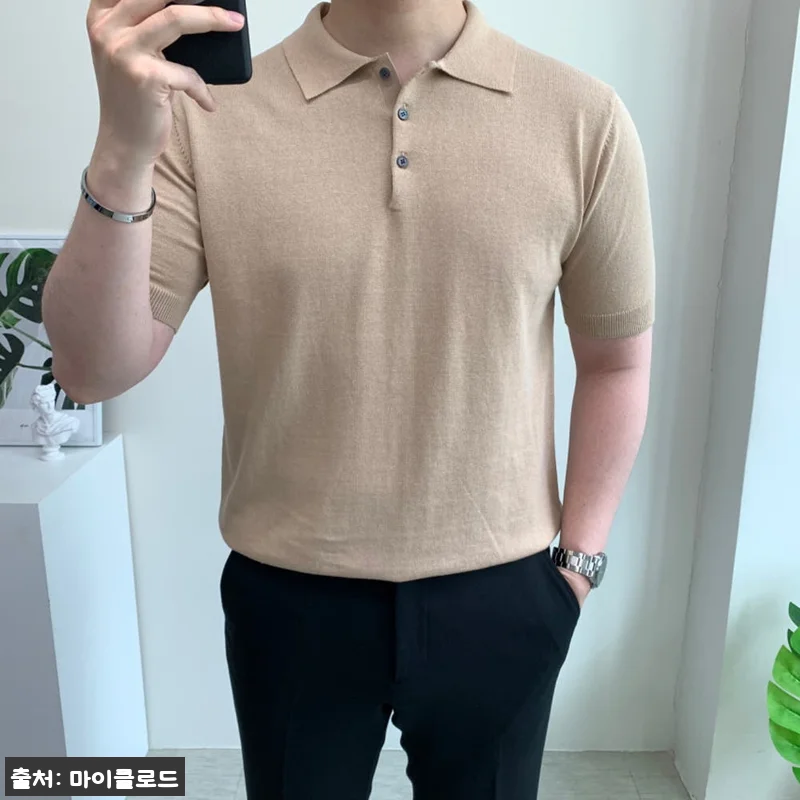 남자 머슬핏반팔 카라티 PK 26,900원, 여름 코디 전 옵션부터 체크한 구매 포인트 12 남자 머슬핏반팔 카라티 PK 26,9 관련 이미지 2