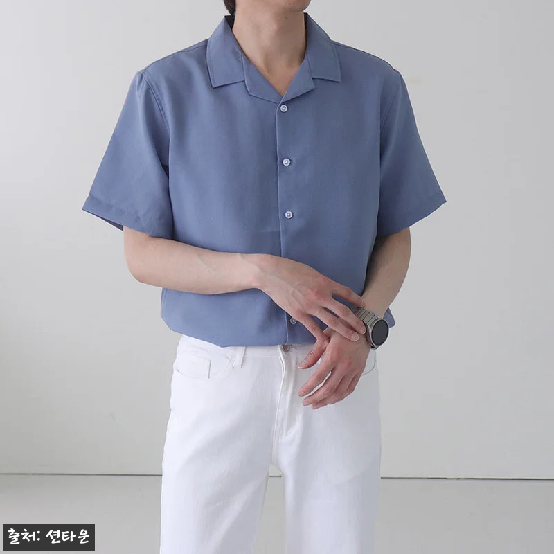 남자반팔셔츠 오버핏 링클프리 구김없는 남자린넨셔츠, 여름 데일리룩으로 눈여겨볼 이슈템 11 남자반팔셔츠 오버핏 링클프리 구김없는 관련 이미지 2