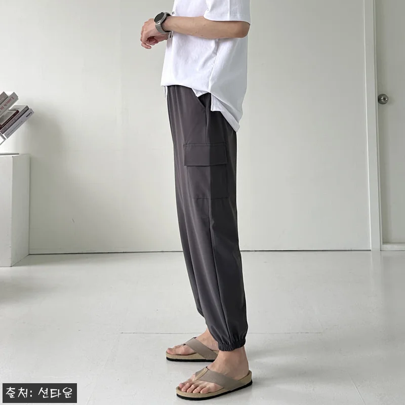 남자조거팬츠 빅사이즈 밴딩 건빵바지, 여름 데일리룩으로 눈여겨볼 아이스 카고 팬츠 구매 전 체크 후기 7 남자조거팬츠 빅사이즈 밴딩 건빵바지, 관련 이미지 2