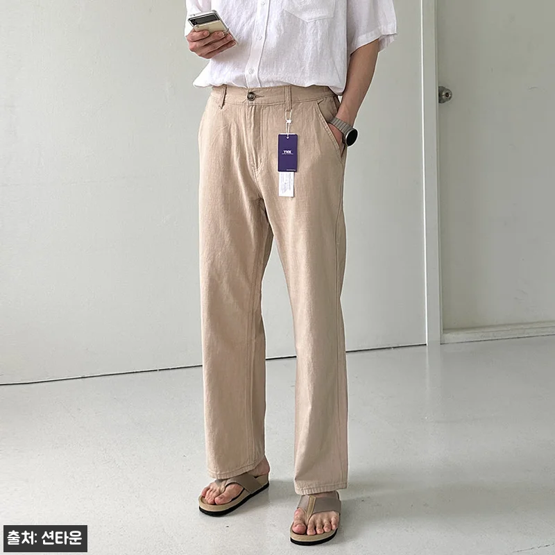 남자와이드팬츠 여름 데일리룩 찾는다면, 션타운 밴딩 팬츠 12% 할인 소식 8 남자와이드팬츠 여름 데일리룩 찾는다면 관련 이미지 2