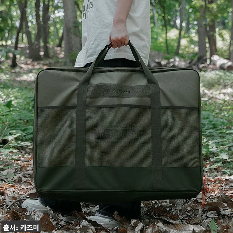 카즈미 필드 테이블 캐리백 L 올리브 관련 이미지 3