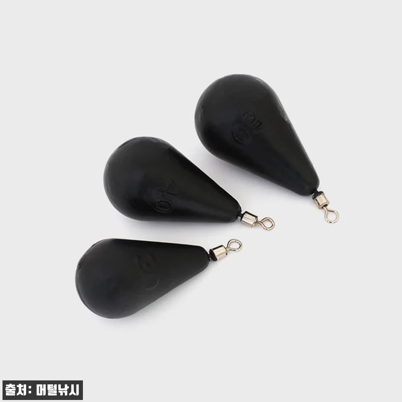 블랙 무광 봉돌 물방울 추 10호, 680원 무료배송으로 담아본 문어·갑오징어·쭈꾸미 싱커 체크 후기 10 블랙 무광 봉돌 물방울 추 10호, 관련 이미지 3