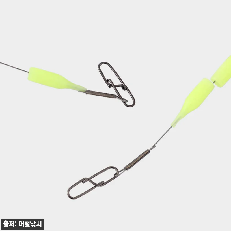 쿠미 갈치 케미 스틸 와이어 쇼크리더 채비, 990원 무료배송으로 챙긴 갈치·삼치 낚시 준비템 9 쿠미 갈치 케미 스틸 와이어 쇼크리더 관련 이미지 3