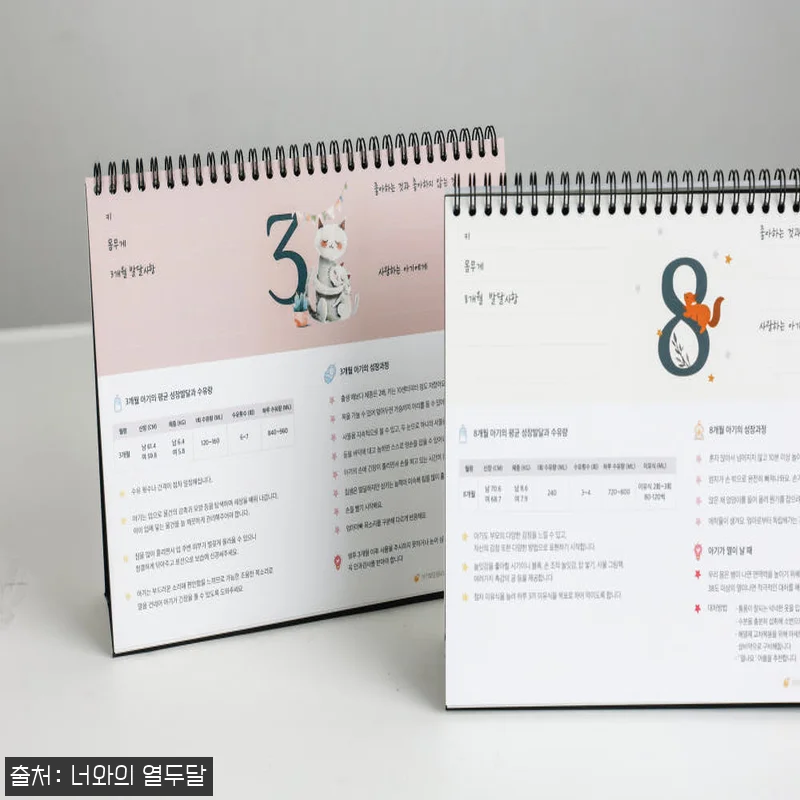 너와의열두달 육아 캘린더 찐후기 느낌, 신생아 디데이부터 성장기록까지 한 번에 11 너와의열두달 육아 캘린더 찐후기 느낌 관련 이미지 3