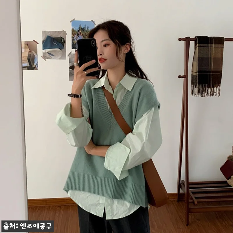 동상이몽 317회 권다현 니트 조끼 브이넥 베스트 오버테이크조끼 02, 3만원대 할인 체크 포인트 8 동상이몽 317회 권다현 니트 조끼 관련 이미지 3