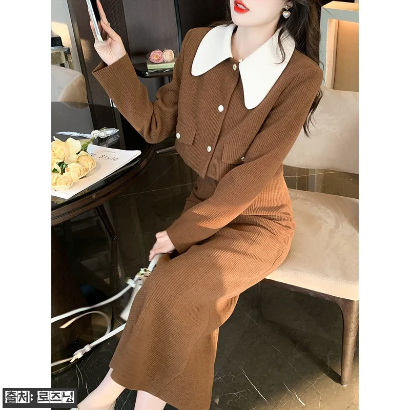 코듀로이 하객룩 투피스 세트, 4만원대에 격식 있는 가을·겨울 코디 찾는다면 10 코듀로이 하객룩 투피스 세트, 4만원 관련 이미지 3