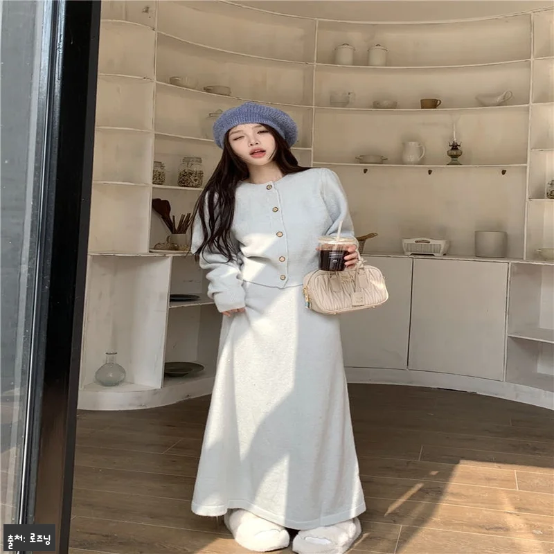 가디건 롱스커트 투피스세트, 가을 데이트룩으로 눈여겨본 32,800원 코디세트 체크후기 9 가디건 롱스커트 투피스세트, 가을 데 관련 이미지 3