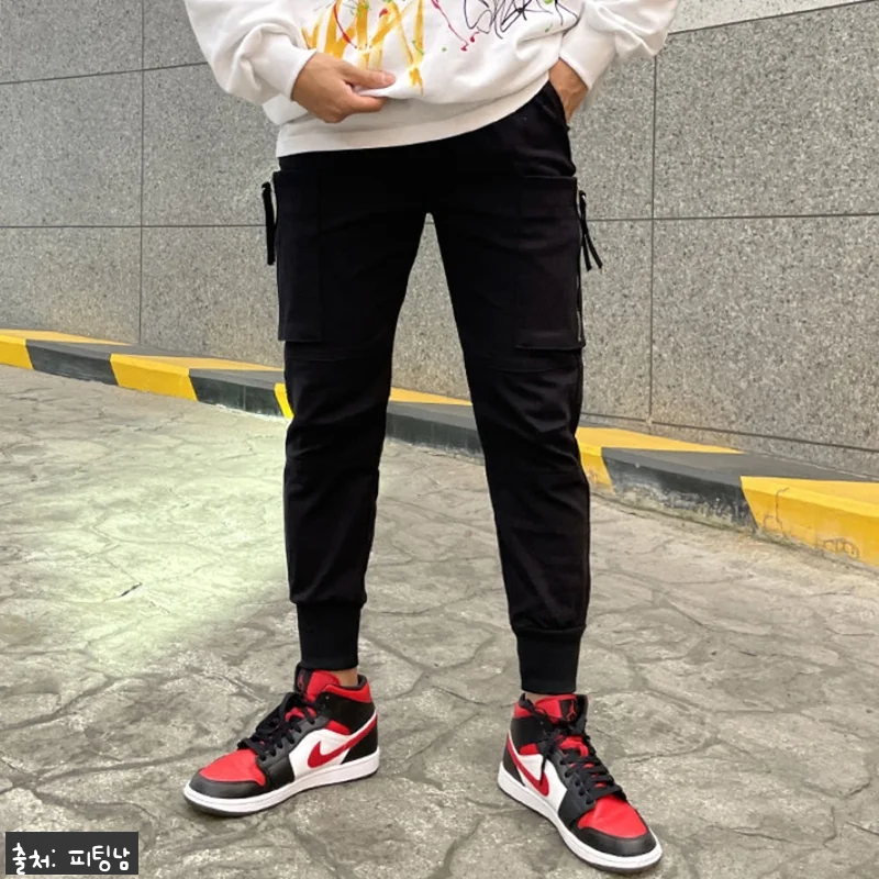 남자 브라이연 봄 가을 면 스판 지퍼 카고 조거팬츠, 과하지 않은 스트릿룩 찾을 때 눈여겨볼 이슈템 15 남자 브라이연 봄 가을 면 스판 지퍼 관련 이미지 3
