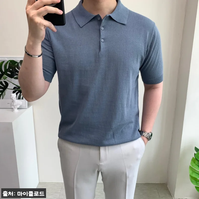 남자 머슬핏반팔 카라티 PK 26,900원, 여름 코디 전 옵션부터 체크한 구매 포인트 13 남자 머슬핏반팔 카라티 PK 26,9 관련 이미지 3
