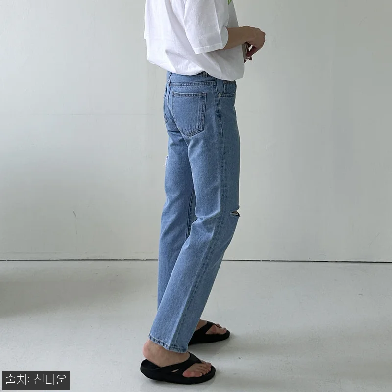 남자와이드청바지 통큰바지 디스트로이드진 무파진 남자와이드팬츠, 3만원대 연청 와이드 데님 구매 전 체크 후기 8 남자와이드청바지 통큰바지 디스트로이드 관련 이미지 3