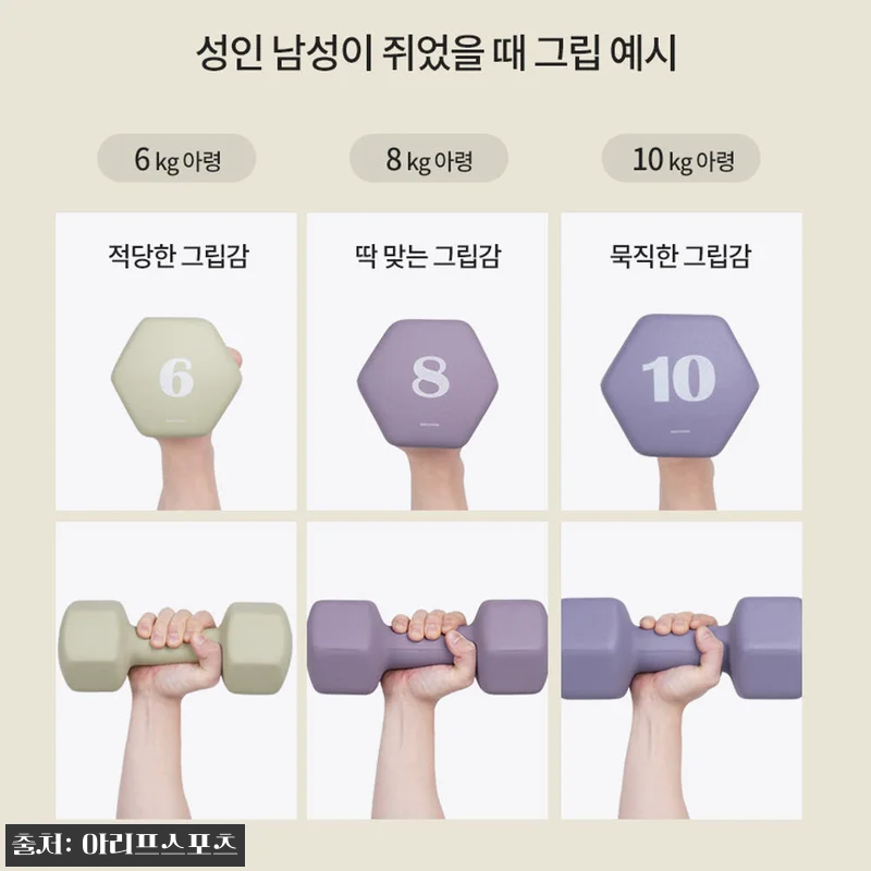 아리프 선인장 미용 아령 6kg 2개 관련 이미지 4