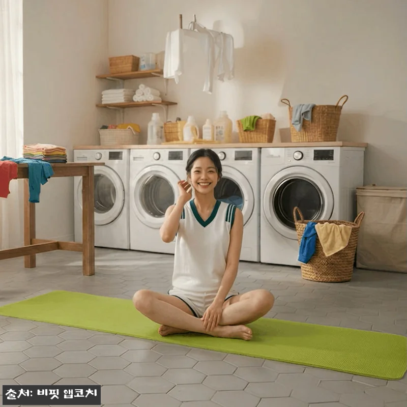 비핏 TPE 10mm 레귤러 요가매트, 홈트 공간을 산뜻하게 바꾸는 할인 이슈템 14 비핏 TPE 10mm 레귤러 요가매트 관련 이미지 4