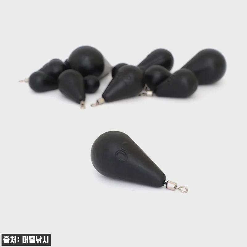 블랙 무광 봉돌 물방울 추 10호, 680원 무료배송으로 담아본 문어·갑오징어·쭈꾸미 싱커 체크 후기 11 블랙 무광 봉돌 물방울 추 10호, 관련 이미지 4