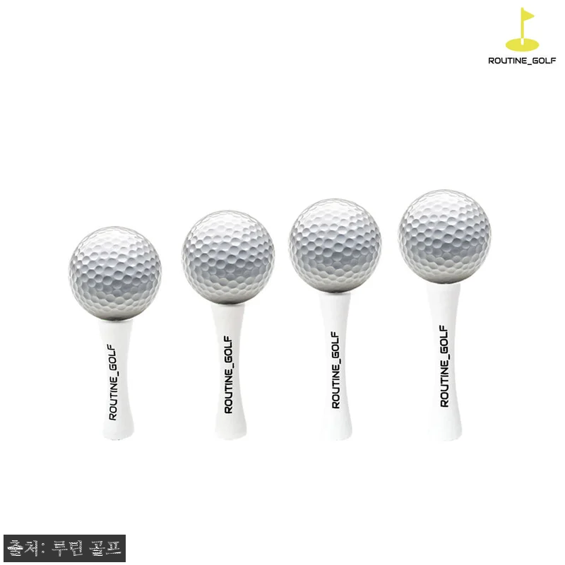 루틴 골프 티꽂이 높이조절 대나무 루틴티 40mm 50P, 라운드 전 챙기기 좋은 골프용품 11 루틴 골프 티꽂이 높이조절 대나무 루 관련 이미지 4