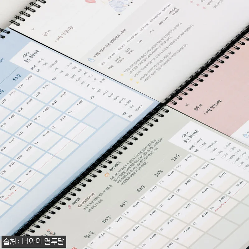 너와의열두달 육아 캘린더 찐후기 느낌, 신생아 디데이부터 성장기록까지 한 번에 12 너와의열두달 육아 캘린더 찐후기 느낌 관련 이미지 4