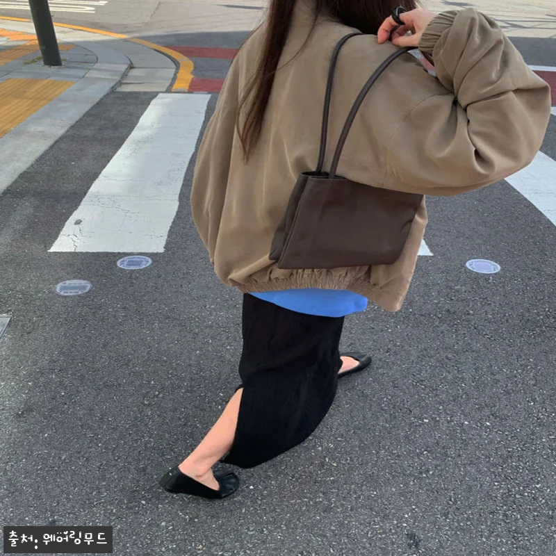 어토프 플리츠탑 반목 링클 스판 블라 관련 이미지 4