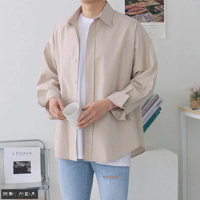 남자셔츠 벌룬핏 와이드카라 남성남방, 데일리 오버핏 셔츠로 눈여겨볼 이유 11 남자셔츠 벌룬핏 와이드카라 남성남방, 관련 이미지 4