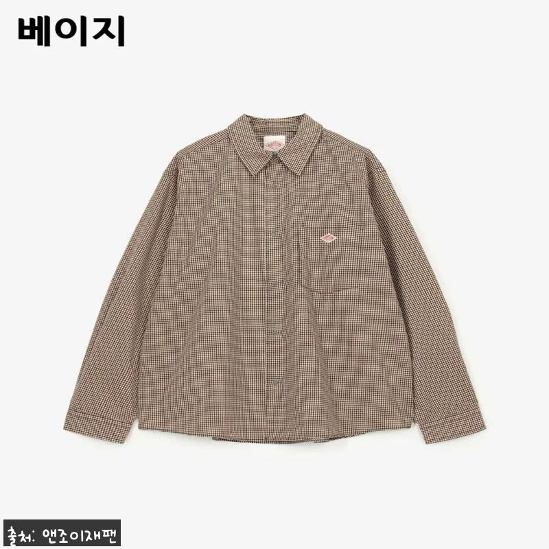 단톤 여성 플랜서 버튼 긴팔셔츠 DT 관련 이미지 5