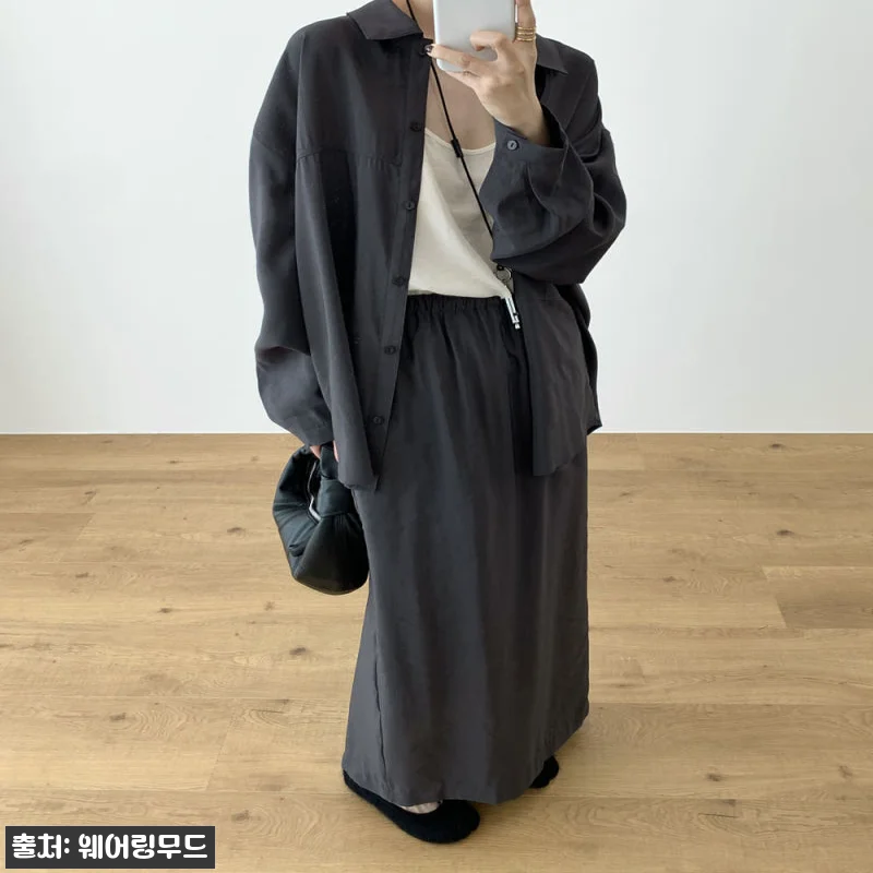 당일발송 어토프 라보 스커트 밴딩 롱 관련 이미지 5