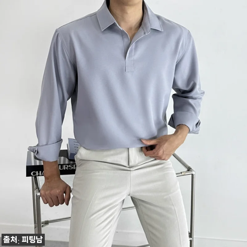 1+1 남자 윌러 봄 가을 링클프리 관련 이미지 5
