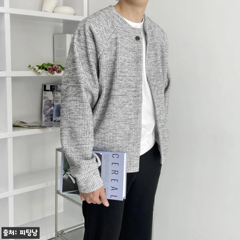 남자 머커 봄 가을 간절기 골지 니트 관련 이미지 5